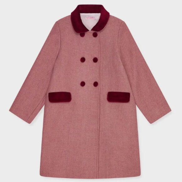 La Coqueta Other - Brand New La Coqueta Dusty Pink Arrieta Girl Coat (NWT) Size 8